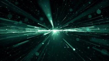 Parçacık olayı karavanı başlıkları sinematik açılışlar konser sonu kredi arkaplan döngüsü