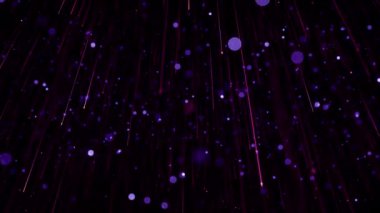 Parçacık olayı karavanı başlıkları sinematik açılışlar konser sonu kredi arkaplan döngüsü