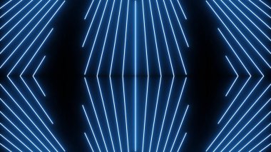 VJ light partikülleri konser dans oyunu edm müzik sahnesi parti açılış başlıkları neon tüneli soyut arka planına yol açtı