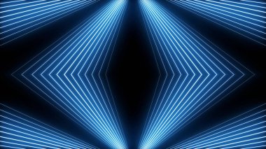 VJ light partikülleri konser dans oyunu edm müzik sahnesi parti açılış başlıkları neon tüneli soyut arka planına yol açtı