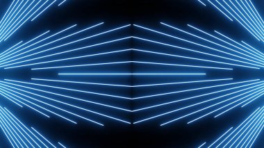 VJ light partikülleri konser dans oyunu edm müzik sahnesi parti açılış başlıkları neon tüneli soyut arka planına yol açtı