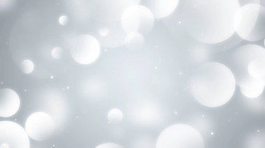 Beyaz parçacıklar kar fırtınası işini batırıyor. Parlak pırıltılı konser tıbbi arka planı açıyor.
