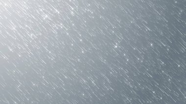 Beyaz parçacıklar kar fırtınası işini batırıyor. Parlak pırıltılı konser tıbbi arka planı açıyor.