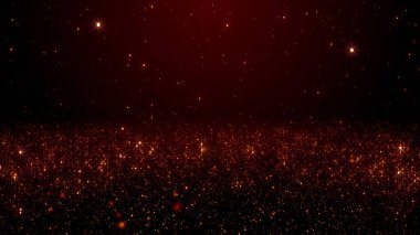 Parçacıklar soyut olay karavanı adları sinematik açılışlar dijital teknoloji konser arka planı