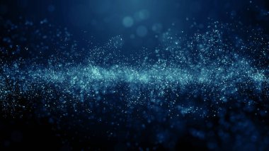 Parçacıklar soyut olay karavanı adları sinematik açılışlar dijital teknoloji konser arka planı