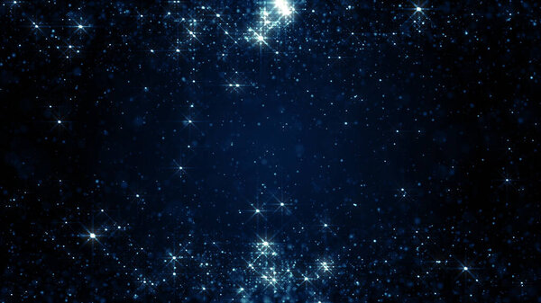 Particles bokeh abstract event game trailer titles cinematic openers digital technology concert background