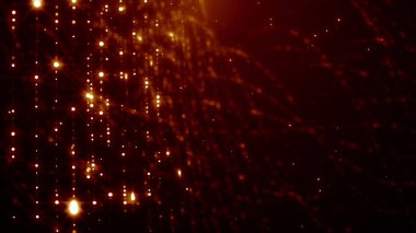 Parçacıklar soyut olay karavanı adları sinematik açılışlar dijital teknoloji konser arka planı