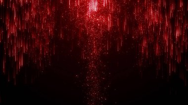 Parçacıklar soyut olay karavanı adları sinematik açılışlar dijital teknoloji konser arka planı