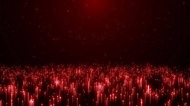 Parçacıklar soyut olay karavanı adları sinematik açılışlar dijital teknoloji konser arka planı