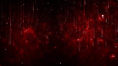 Parçacıklar soyut olay karavanı adları sinematik açılışlar dijital teknoloji konser arka planı