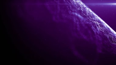 Parçacıklar soyut olay karavanı adları sinematik açılışlar dijital teknoloji konser arka planı