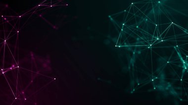 Plexus soyut oyun esport ağı iş teknolojisi karavanı başlıkları sinematik açıcılar arkaplan