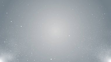 Beyaz parçacıklar kar fırtınası işini batırıyor. Parlak pırıltılı konser tıbbi arka planı açıyor.
