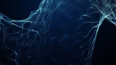 Parçacıklar soyut olay karavanı adları sinematik açılışlar dijital teknoloji konser arka planı