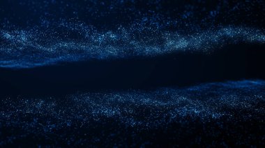 Parçacıklar soyut olay karavanı adları sinematik açılışlar dijital teknoloji konser arka planı