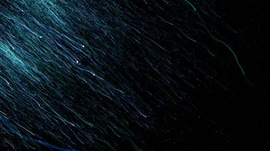 Parçacıklar soyut olay karavanı adları sinematik açılışlar dijital teknoloji konser arka planı