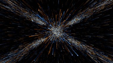 Parçacıklar soyut olay karavanı adları sinematik açılışlar dijital teknoloji konser arka planı