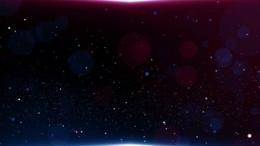 Parçacıklar soyut olay karavanı adları sinematik açılışlar dijital teknoloji konser arka planı