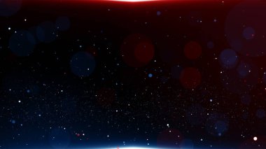 Parçacıklar soyut olay karavanı adları sinematik açılışlar dijital teknoloji konser arka planı