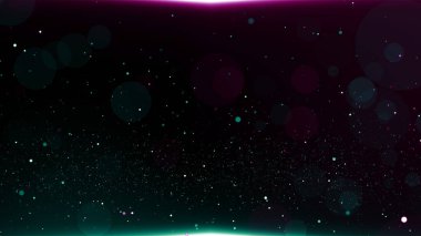 Parçacıklar soyut olay karavanı adları sinematik açılışlar dijital teknoloji konser arka planı