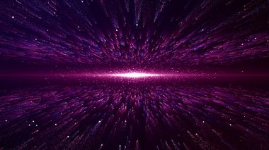 Parçacıklar soyut olay karavanı adları sinematik açılışlar dijital teknoloji konser arka planı