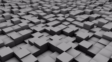 İş teknolojisi dijital soyut parçacıklar temiz sunum arkaplanı