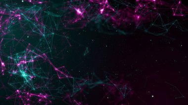 Plexus soyut oyun esport ağı iş teknolojisi karavanı başlıkları sinematik açıcılar arkaplan