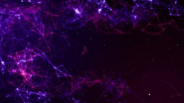 Plexus soyut oyun esport ağı iş teknolojisi karavanı başlıkları sinematik açıcılar arkaplan