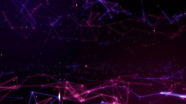 Plexus soyut oyun esport ağı iş teknolojisi karavanı başlıkları sinematik açıcılar arkaplan