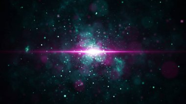 Parçacıklar soyut olay karavanı adları sinematik açılışlar dijital teknoloji konser arka planı