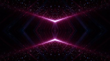 Parçacıklar soyut olay karavanı adları sinematik açılışlar dijital teknoloji konser arka planı