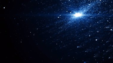 Parçacıklar soyut olay karavanı adları sinematik açılışlar dijital teknoloji konser arka planı