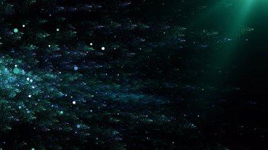 Parçacıklar soyut olay karavanı adları sinematik açılışlar dijital teknoloji konser arka planı