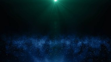 Parçacıklar soyut olay karavanı adları sinematik açılışlar dijital teknoloji konser arka planı