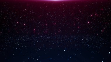 Parçacıklar soyut olay karavanı adları sinematik açılışlar dijital teknoloji konser arka planı