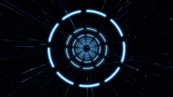 VJ light partikülleri konser dans oyunu edm müzik sahnesi parti açılış başlıkları neon tüneli soyut arka planına yol açtı