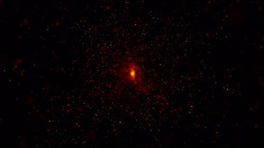 Parçacıklar soyut olay karavanı adları sinematik açılışlar dijital teknoloji konser arka planı