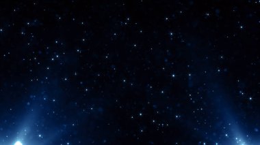 Parçacıklar soyut olay karavanı adları sinematik açılışlar dijital teknoloji konser arka planı