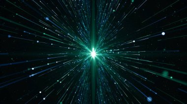 Parçacıklar soyut olay karavanı adları sinematik açılışlar dijital teknoloji konser arka planı