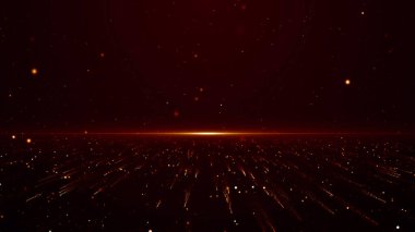 Parçacıklar soyut olay karavanı adları sinematik açılışlar dijital teknoloji konser arka planı