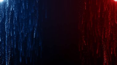 Parçacıklar soyut olay karavanı adları sinematik açılışlar dijital teknoloji konser arka planı