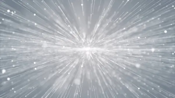 Beyaz parçacıklar kar fırtınası işini batırıyor. Parlak pırıltılı konser tıbbi arka planı açıyor.