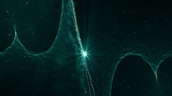 Parçacıklar soyut olay karavanı adları sinematik açılışlar dijital teknoloji konser arka planı