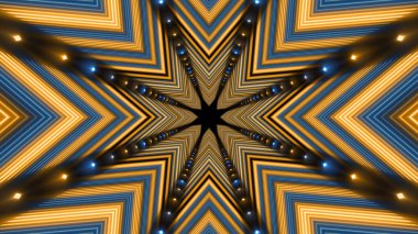 VJ light partikülleri konser dans oyunu edm müzik sahnesi parti açılış başlıkları neon tüneli soyut arka planına yol açtı