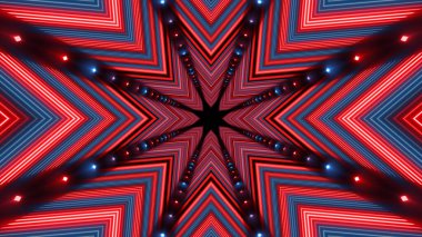 VJ light partikülleri konser dans oyunu edm müzik sahnesi parti açılış başlıkları neon tüneli soyut arka planına yol açtı