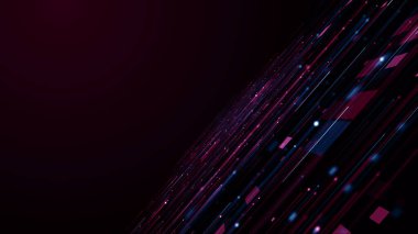 Parçacıklar soyut olay karavanı adları sinematik açılışlar dijital teknoloji konser arka planı