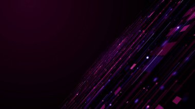 Parçacıklar soyut olay karavanı adları sinematik açılışlar dijital teknoloji konser arka planı