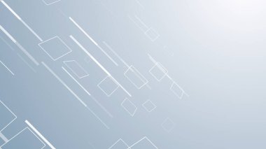 Teknoloji tüneli dijital iş dünyası kurumsal parçacıklar hex sunum arkaplanı