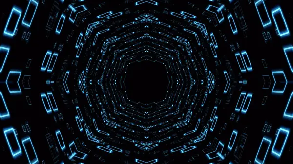 VJ light partikülleri konser dans oyunu edm müzik sahnesi parti açılış başlıkları neon tüneli soyut arka planına yol açtı