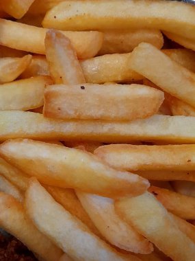 Patates kızartması yakın.